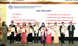 UBND xã Hồng Vân đạt giải Triển vọng Cuộc thi “Tìm kiếm ý tưởng, giải pháp cải cách hành chính” năm 2025 của thành phố Hà Nội
