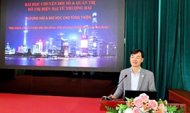 Phường Tùng Thiện tổ chức lớp tập huấn chuyển đổi số, ứng dụng trí tuệ nhân tạo AI cho đội ngũ cán bộ, công chức, viên chức