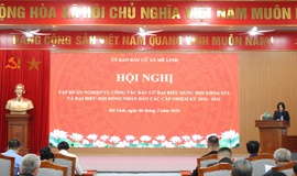 Mê Linh: Tập huấn nghiệp vụ bầu cử, an toàn phòng cháy – sẵn sàng cho Ngày Hội Non Sông