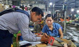 Xuân Mai triển khai chuyển đổi số chợ truyền thống, xây dựng tuyến phố không dùng tiền mặt