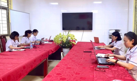 Xã Vĩnh Thanh đẩy mạnh chuyển đổi số y tế từ chiến dịch làm sạch dữ liệu hồ sơ sức khỏe điện tử