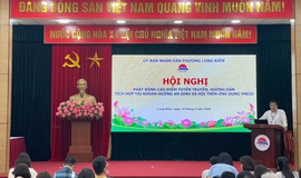 Phường Long Biên phát động cao điểm tích hợp tài khoản an sinh xã hội trên ứng dụng VNeID