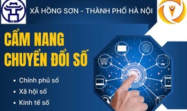 Xã Hồng Sơn đẩy mạnh chuyển đổi số, phổ biến cẩm nang và tập huấn chữ ký số trên VNeID