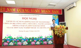 Xã Thường Tín tổ chức hội nghị tập huấn Hệ thống làm việc số HanoiWork: Bước chuyển từ ứng dụng công nghệ sang đổi mới phương thức làm việc