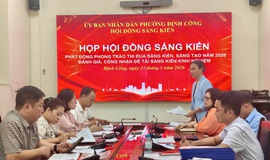 Phường Định Công: Phát động phong trào thi đua sáng kiến, sáng tạo năm 2026