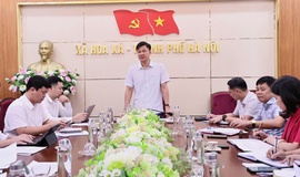 Đảng ủy xã Hòa Xá tăng cường kiểm tra, thúc đẩy chuyển đổi số theo Nghị quyết 57-NQ/TW