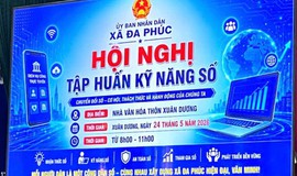 Xã Đa Phúc đẩy mạnh phổ cập kỹ năng số, hỗ trợ người dân tiếp cận dịch vụ công trực tuyến