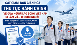 Hà Nội triển khai cắt giảm, đơn giản hóa nhiều thủ tục hành chính đưa người lao động đi làm việc ở nước ngoài