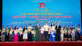 Đặc sắc đêm Chung khảo Liên hoan nghệ thuật quần chúng “Hà Nội - Niềm tin và hy vọng