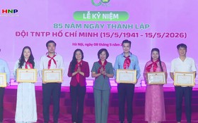 Hà Nội: Kỷ niệm 85 năm Ngày thành lập Đội Thiếu niên Tiền phong Hồ Chí Minh