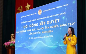 Chung khảo “Nhà giáo Hà Nội tâm huyết, sáng tạo” lần thứ VIII