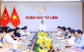 Giám sát việc thực hiện kế hoạch phát triển kinh tế - xã hội 5 năm 2021-2025 tại quận Bắc Từ Liêm