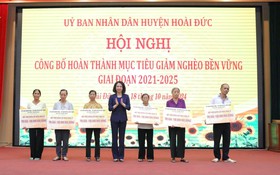 Hoài Đức hoàn thành mục tiêu giảm nghèo bền vững giai đoạn 2021-2025