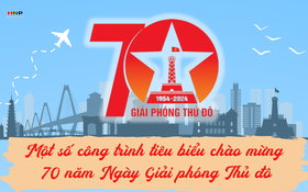 Những công trình nổi bật chào mừng 70 năm Ngày Giải phóng Thủ đô