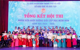 Tặng danh hiệu “Tập thể lao động xuất sắc” trong phong trào thi đua thực hiện nhiệm vụ công tác của Sở Giáo dục và Đào tạo