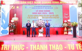 Trường Cao đẳng Điện tử - Điện lạnh Hà Nội đón chào tân học sinh, sinh viên