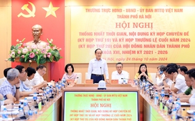 Thống nhất nội dung kỳ họp chuyên đề và kỳ họp thường lệ cuối năm 2024 HĐND Thành phố