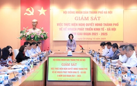 HĐND thành phố Hà Nội giám sát các sở ngành liên quan lĩnh vực đô thị