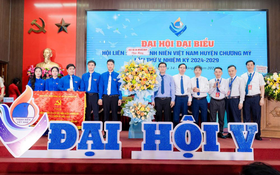 Đại hội đại biểu Hội Liên hiệp Thanh niên Việt Nam huyện Chương Mỹ lần thứ V thành công tốt đẹp