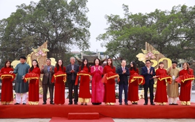 Khai mạc Hội chữ Xuân Ất Tỵ 2025 tại di tích Văn Miếu - Quốc Tử Giám
