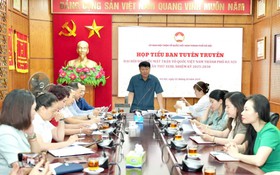 Tuyên truyền trọng tâm hướng tới Đại hội đại biểu MTTQ Việt Nam Thành phố lần thứ XVIII