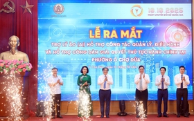 Phường Ô Chợ Dừa ra mắt trợ lý ảo AI hỗ trợ giải quyết thủ tục hành chính