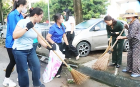 Phường Tây Tựu ra quân 