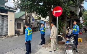 Hà Nội thí điểm tổ chức giao thông một chiều trên đường Nguyễn Khang nhỏ để giảm ùn tắc