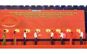 Xã Bình Minh: Phát động thi trực tuyến tìm hiểu Nghị quyết Đại hội Đảng bộ xã và Đại hội Đảng bộ Thành phố lần thứ XVIIII