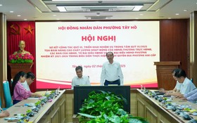 Tây Hồ: Tọa đàm nâng cao chất lượng hoạt động của HĐND phường trong điều kiện thực hiện chính quyền địa phương hai cấp