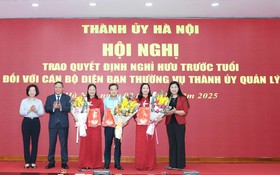 Công bố Quyết định của Thành ủy Hà Nội về công tác cán bộ tại MTTQ Việt Nam Thành phố