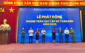 Xã Hoài Đức: Phát động phong trào học tập số toàn dân năm 2025