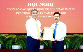 Công bố quyết định về công tác cán bộ tại Tổng công ty Vận tải Hà Nội