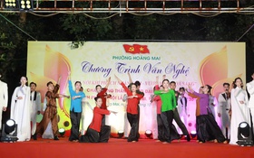 Phường Hoàng Mai: Chương trình nghệ thuật đặc sắc chào mừng thành công Đại hội Đảng bộ Thành phố