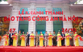 Khánh thành dự án cải tạo, nâng cấp Bảo tàng Công an Hà Nội