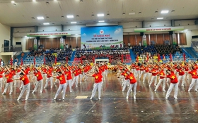 Sôi nổi Đại hội Thể dục thể thao phường Cầu Giấy lần thứ I