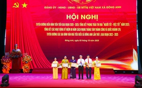 Xã Đông Anh tuyên dương nhiều điển hình tiên tiến giai đoạn 2020 - 2025
