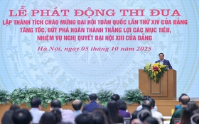 Thủ tướng Phạm Minh Chính phát động đợt thi đua cao điểm lập thành tích chào mừng Đại hội XIV của Đảng