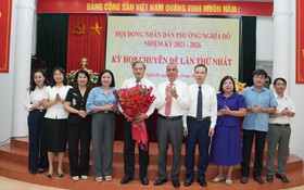 Đồng chí Đỗ Việt Hưng giữ chức Chủ tịch UBND phường Nghĩa Đô