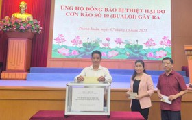 Thanh Xuân chung tay ủng hộ đồng bào vùng bão số 10