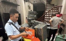 Phát hiện 5.779 đôi giày dép giả mạo nhãn hiệu