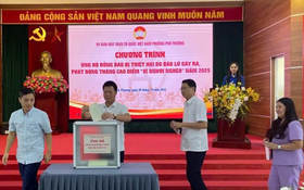 Phường Phú Thượng: Phát động phong trào ủng hộ đồng bào vùng bão, lũ
