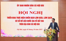 Quyết liệt từ cơ sở để hoàn thành Chiến dịch “90 ngày làm sạch dữ liệu đất đai” tại xã Nội Bài
