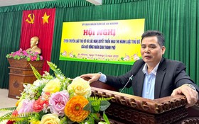 Xã An Khánh tổ chức Hội nghị tuyên truyền Luật Thủ Đô và các Nghị quyết của HĐND Thành phố triển khai thi hành Luật Thủ Đô