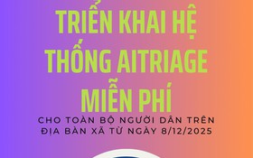 Phượng Dực ứng dụng công nghệ AI trong khám chữa bệnh tại Trạm Y tế xã