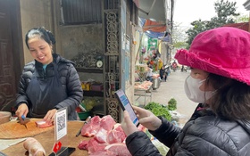 Huyện Mê Linh nhân rộng mô hình chợ, tuyến phố thanh toán không dùng tiền mặt