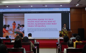 Mặt trận Thành phố tập huấn ứng dụng công nghệ thông tin, chuyển đổi số