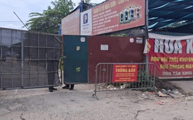 Quận Hoàng Mai hoàn thành đóng cửa bãi xe vi phạm trước thời hạn