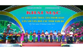 Khai mạc sự kiện giới thiệu sản phẩm OCOP gắn với văn hóa các tỉnh Nam Bộ