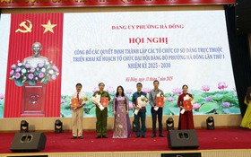 Đảng bộ phường Hà Đông thành lập tổ chức cơ sở Đảng và chuẩn bị Đại hội Đảng bộ lần thứ Nhất